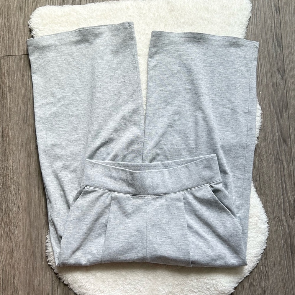 lululemon athletica Gray Wide Leg Pants